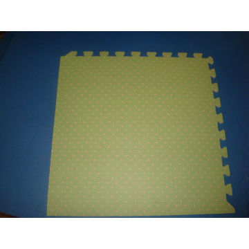 Tapete de Toy Puzzle, Tapete de Madeira Soft Tiles